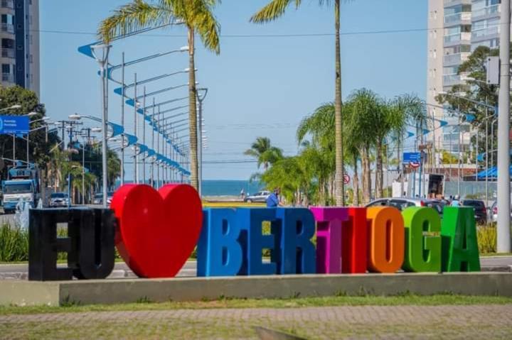 Apto Frente Ao Mar Apartman Bertioga Kültér fotó